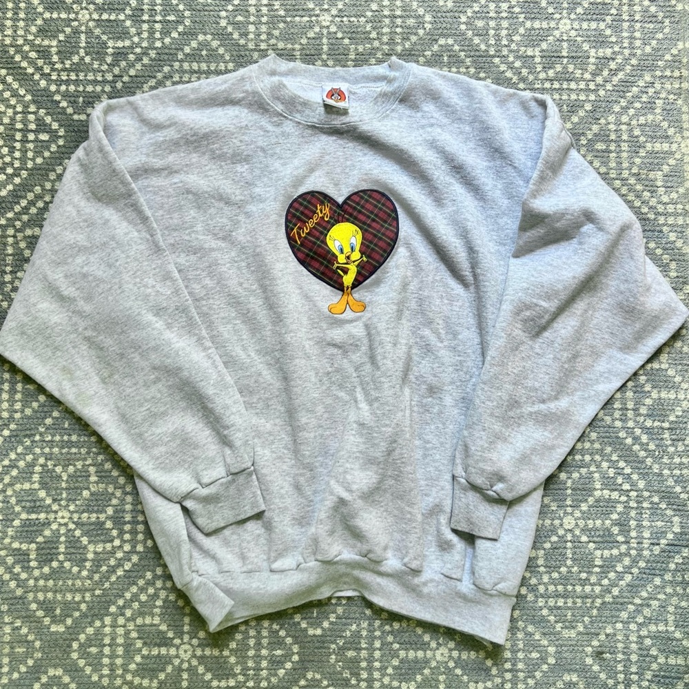 Vintage‎ Tweety Crew Neck Sweater